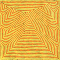 Aboriginal Artwork by Albury Jangala Dixon, Tingari Cycle, 61x61cm