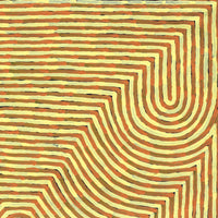 Aboriginal Artwork by Albury Jangala Dixon, Tingari Cycle, 76x76cm