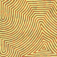 Aboriginal Artwork by Albury Jangala Dixon, Tingari Cycle, 76x76cm