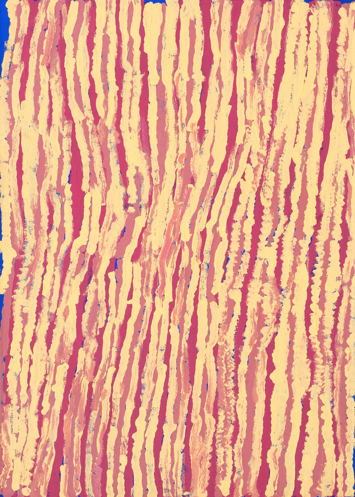 Aboriginal Artwork by Alice Nampitjinpa Dixon, Tali Tali - Sandhills, 70x50cm