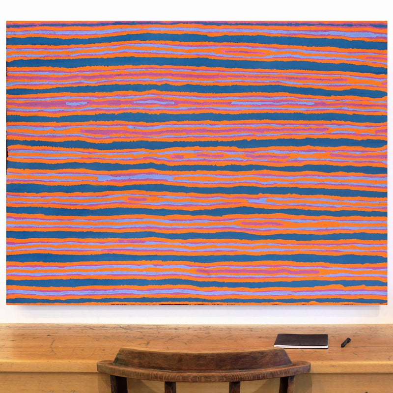 Aboriginal Artwork by Alice Nampitjinpa Dixon, Tali Tali - Sandhills, 122x91cm