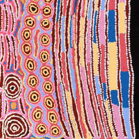 Aboriginal Art by Alice Nampijinpa Michaels, Lappi Lappi Jukurrpa, 61x46cm - ART ARK®