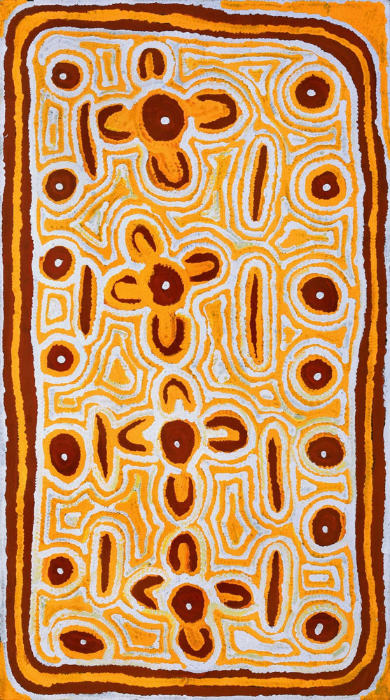 Aboriginal Artwork by Alice Nampitjinpa Dixon, Yamami - Kami, 137x76cm