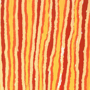Aboriginal Artwork by Alice Nampitjinpa Dixon, Tali Tali - Sandhills, 100x40cm - ART ARK®