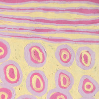 Aboriginal Artwork by Alice Nampitjinpa Dixon, Tali Tali - Sandhills, 90x50cm