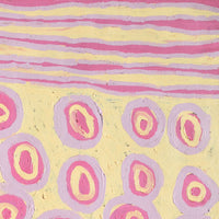 Aboriginal Artwork by Alice Nampitjinpa Dixon, Tali Tali - Sandhills, 90x50cm