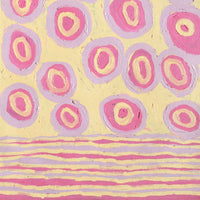 Aboriginal Artwork by Alice Nampitjinpa Dixon, Tali Tali - Sandhills, 90x50cm