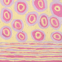 Aboriginal Artwork by Alice Nampitjinpa Dixon, Tali Tali - Sandhills, 90x50cm