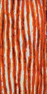 Aboriginal Artwork by Alice Nampitjinpa Dixon, Tali Tali - Sandhills, 60x30cm