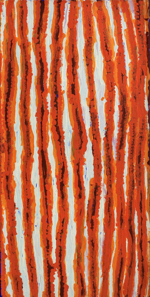 Aboriginal Artwork by Alice Nampitjinpa Dixon, Tali Tali - Sandhills, 60x30cm