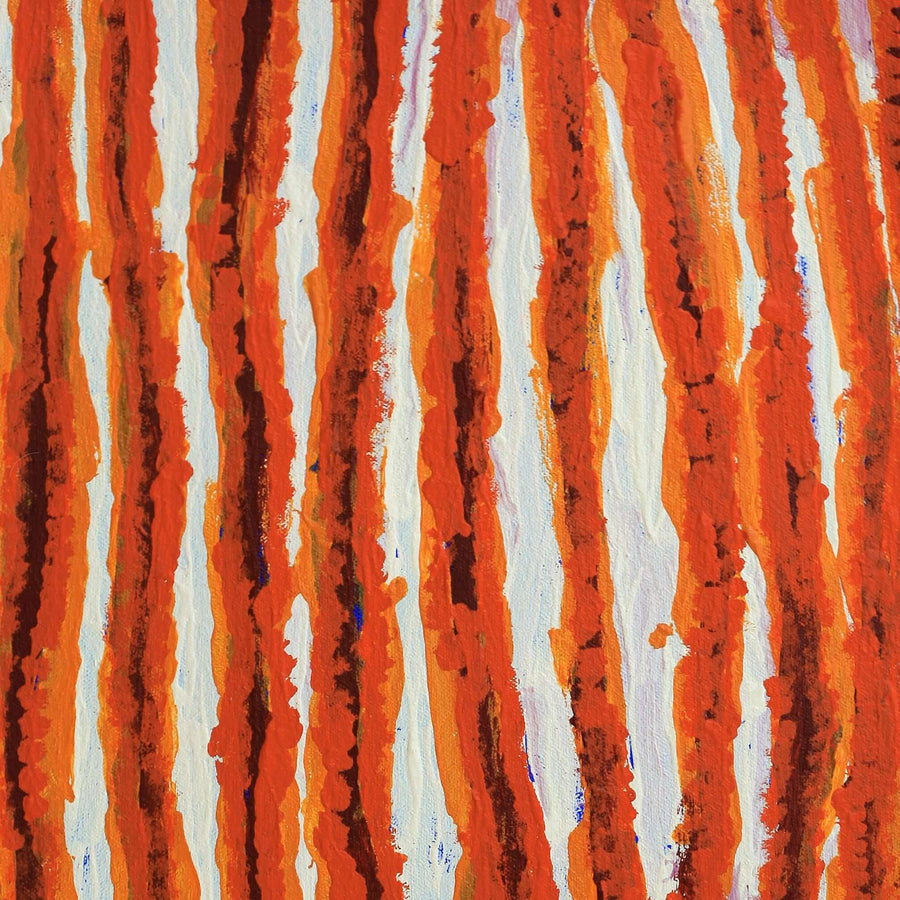 Aboriginal Artwork by Alice Nampitjinpa Dixon, Tali Tali - Sandhills, 60x30cm