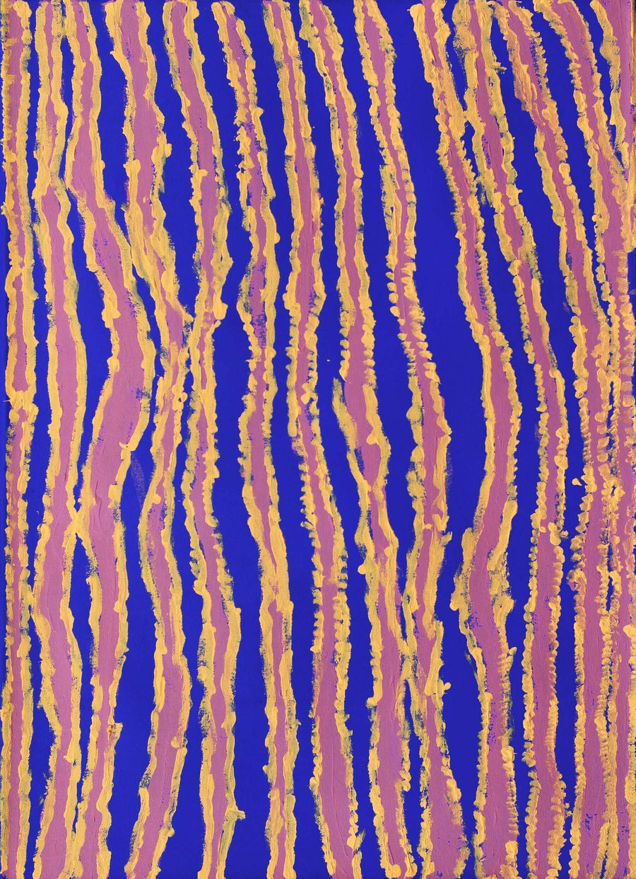 Aboriginal Artwork by Alice Nampitjinpa Dixon, Tali Tali - Sandhills, 70x50cm