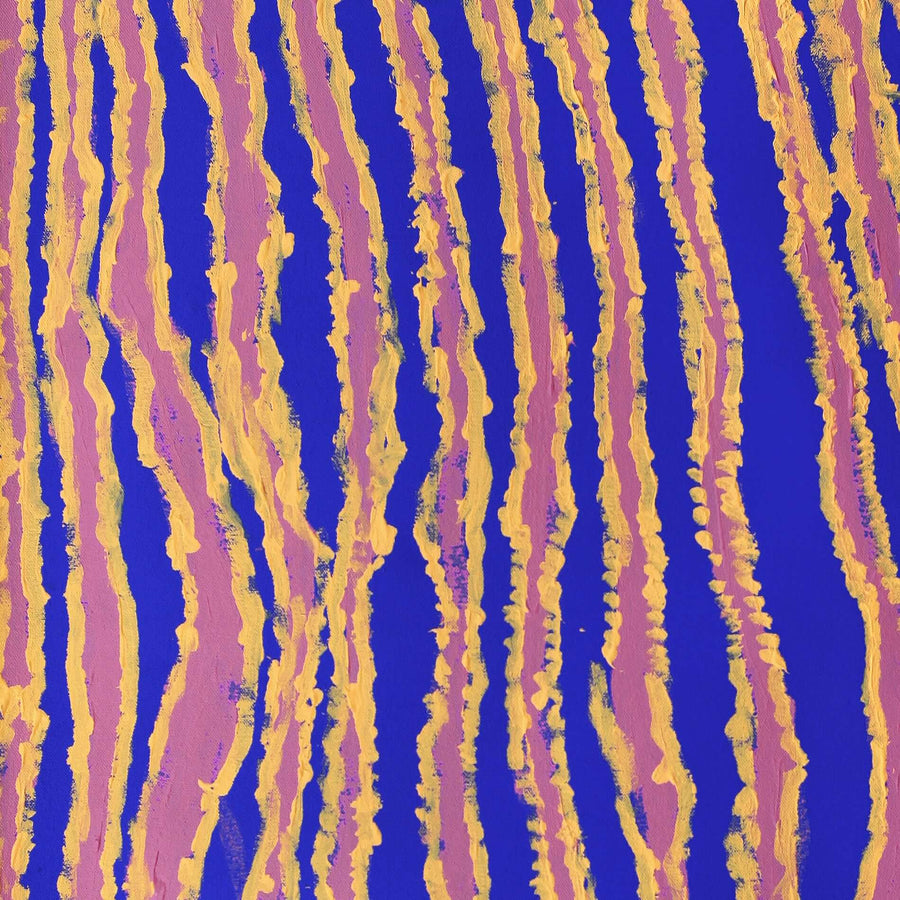 Aboriginal Artwork by Alice Nampitjinpa Dixon, Tali Tali - Sandhills, 70x50cm