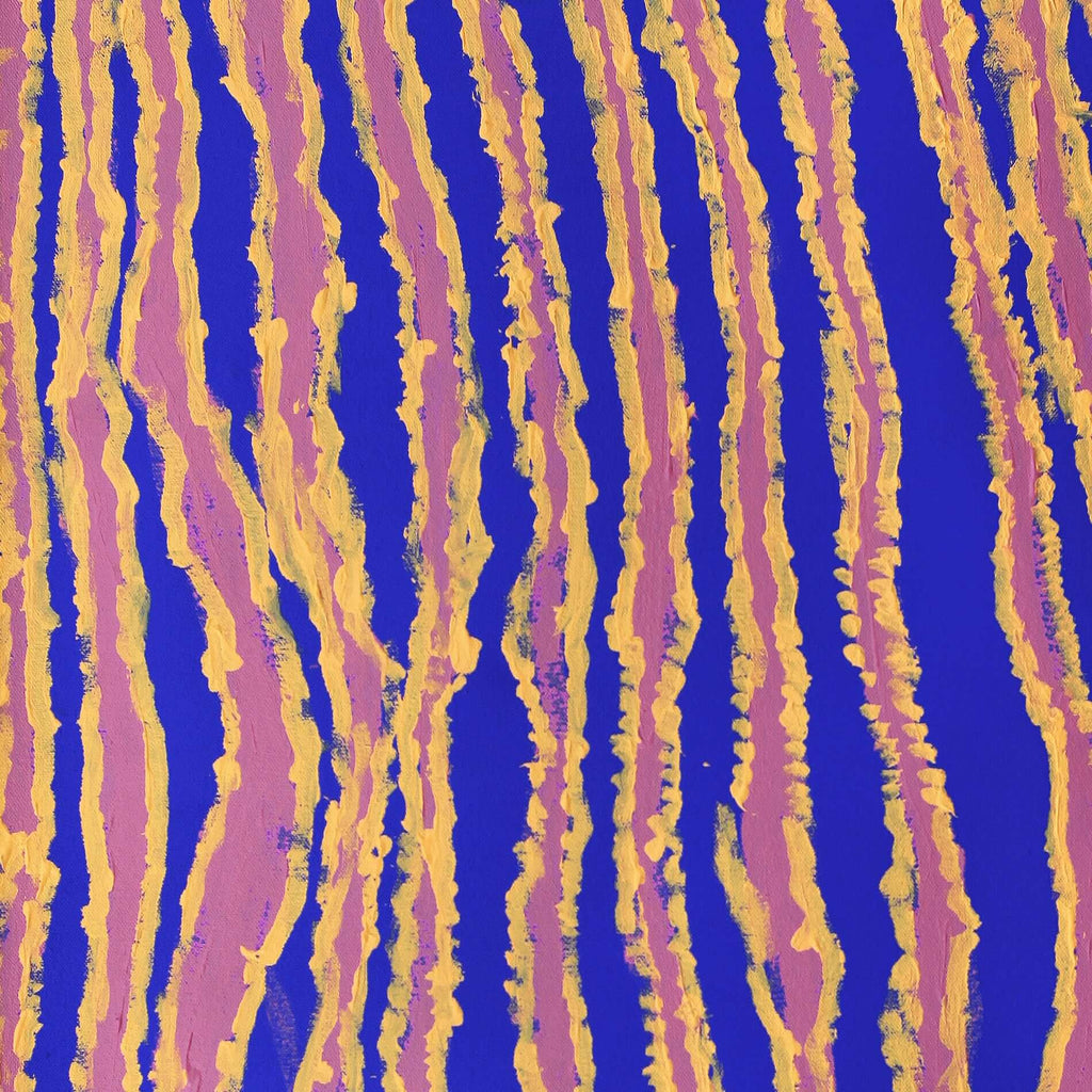 Aboriginal Artwork by Alice Nampitjinpa Dixon, Tali Tali - Sandhills, 70x50cm