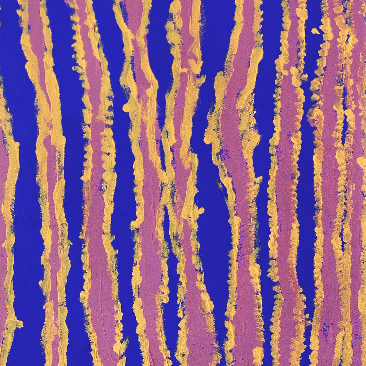 Aboriginal Artwork by Alice Nampitjinpa Dixon, Tali Tali - Sandhills, 70x50cm