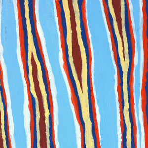 Aboriginal Artwork by Alice Nampitjinpa Dixon, Tali - Sandhills, 80x40cm - ART ARK®
