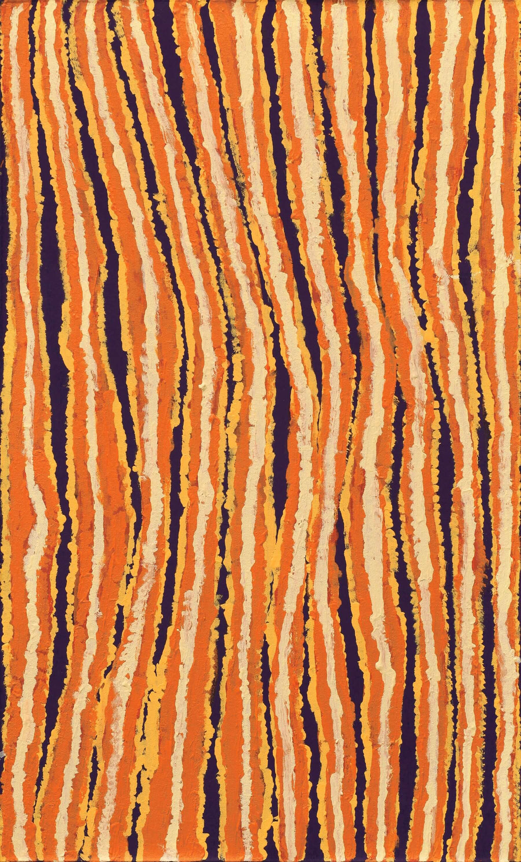 Aboriginal Artwork by Alice Nampitjinpa Dixon, Tali Tali - Sandhills, 91x55cm