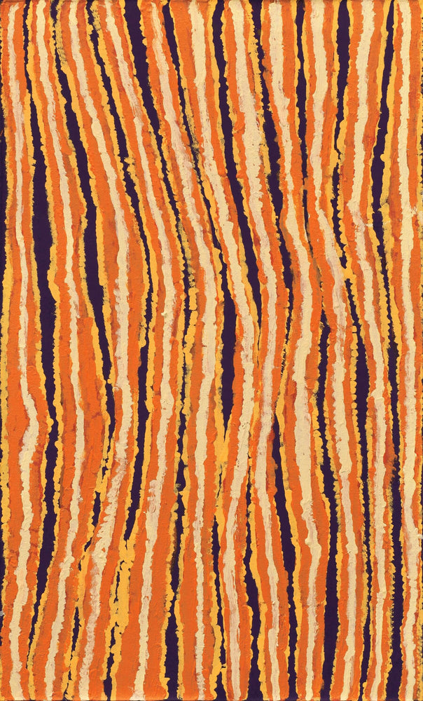 Aboriginal Artwork by Alice Nampitjinpa Dixon, Tali Tali - Sandhills, 91x55cm