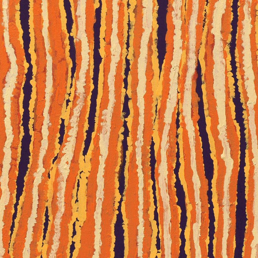 Aboriginal Artwork by Alice Nampitjinpa Dixon, Tali Tali - Sandhills, 91x55cm