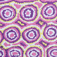 Aboriginal Artwork by Alice Nampijinpa Michaels, Lappi Lappi Jukurrpa, 30x30cm