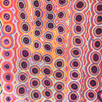 Aboriginal Artwork by Alice Nampijinpa Michaels, Lappi Lappi Jukurrpa, 91x76cm