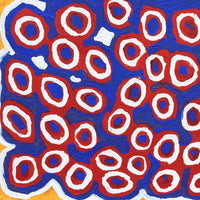 Aboriginal Artwork by Alice Nampitjinpa Dixon, Rockholes at Talaalpi, 80x60cm