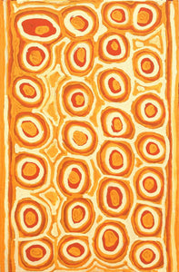 Aboriginal Artwork by Alice Nampitjinpa Dixon, Tjilkamala - Porcupine rockhole, 75x50cm - ART ARK®