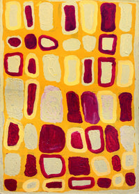 Aboriginal Artwork by Alice Nampitjinpa Dixon, Pura - Bush berries, 71x50cm