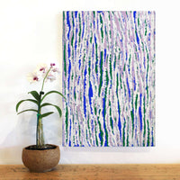 Aboriginal Artwork by Alice Nampitjinpa Dixon, Tali Tali - Sandhills, 60x40cm