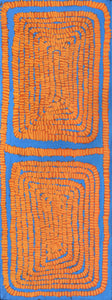 Aboriginal Artwork by Alice Nampitjinpa Dixon, Soakage in Talaalpi, 165x60cm - ART ARK®