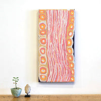 Aboriginal Artwork by Alice Nampitjinpa Dixon, Tali Tali - Sandhills, 60x30cm