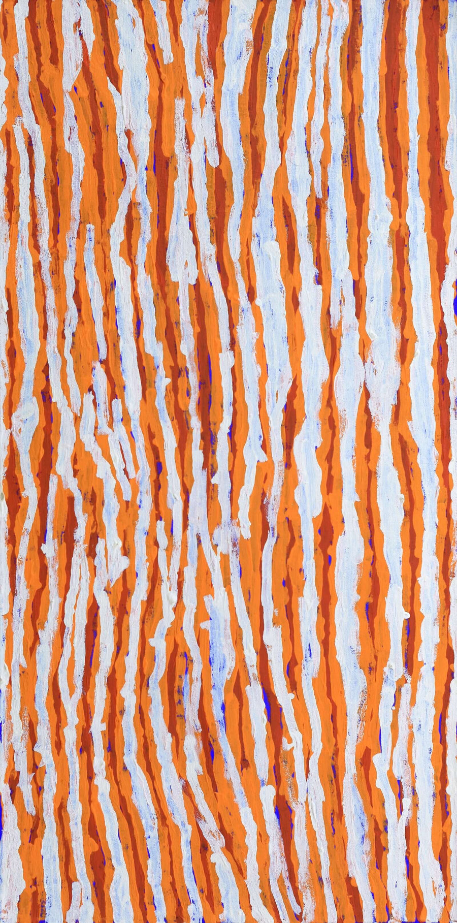 Aboriginal Artwork by Alice Nampitjinpa Dixon, Tali Tali - Sandhills, 80x40cm