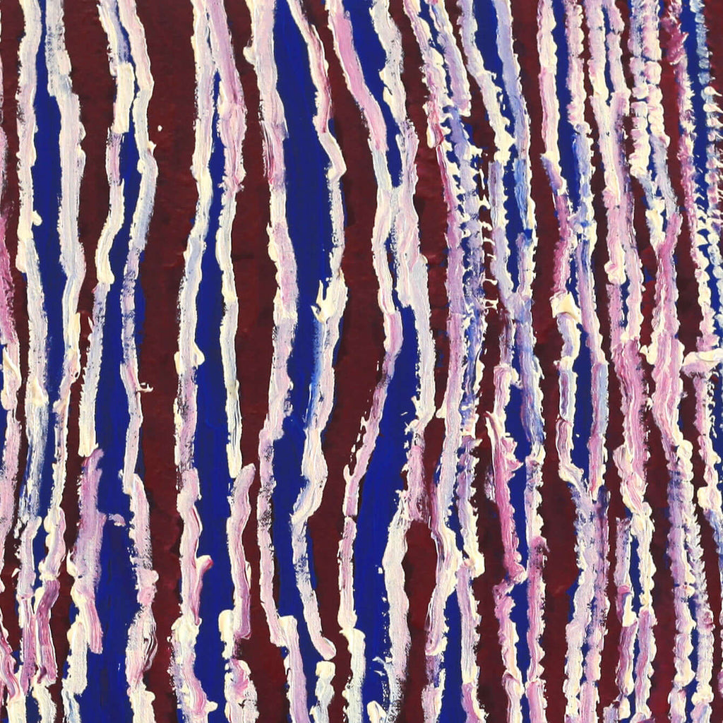 Aboriginal Artwork by Alice Nampitjinpa Dixon, Tali Tali - Sandhills, 75x50cm