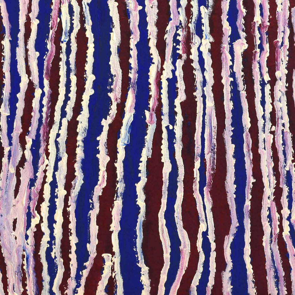 Aboriginal Artwork by Alice Nampitjinpa Dixon, Tali Tali - Sandhills, 75x50cm