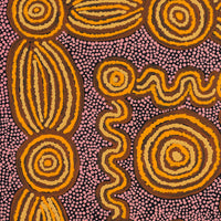 Aboriginal Artwork by Alison Watson, Irrunytju minyma, 61x56cm