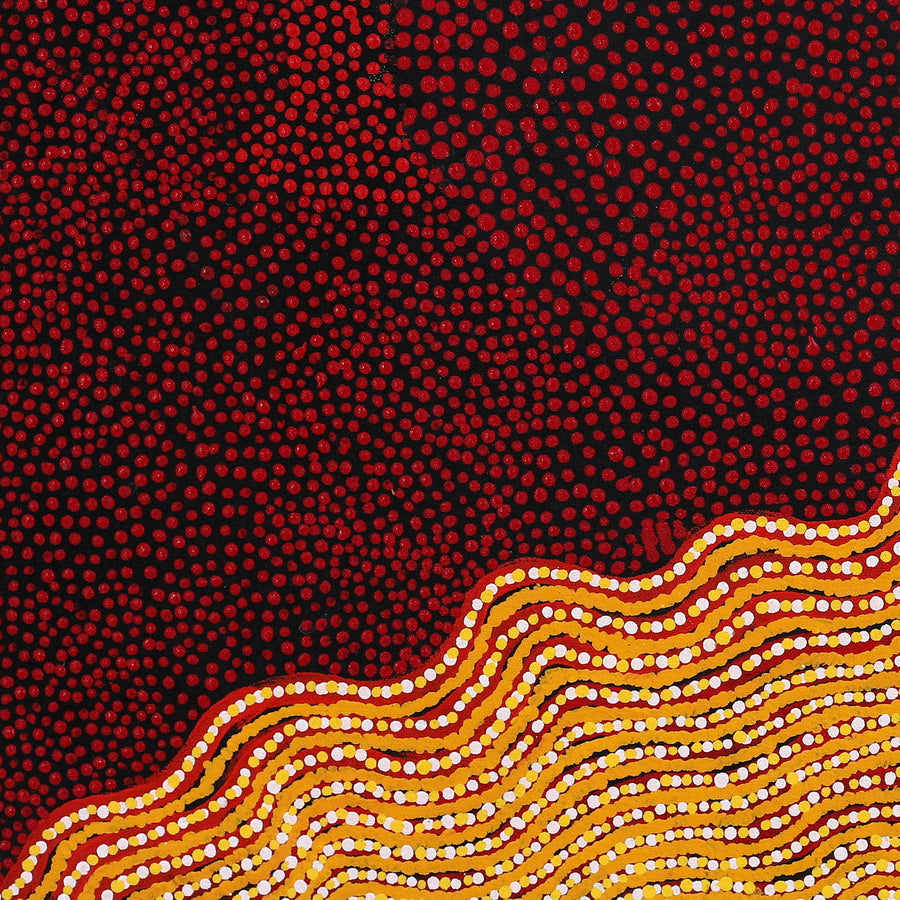 Aboriginal Artwork by Alison Watson, Irrunytju minyma, 61x61cm