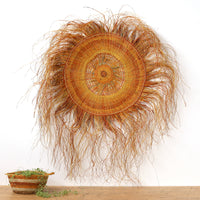 Aboriginal Artwork by Allison Cooper, Woven Mat, 140cm