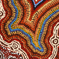 Aboriginal Artwork by Amari Tjalkuri, Watarru Tjukurpa, 100x74cm