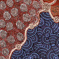 Aboriginal Artwork by Amari Tjalkuri, Watarru Tjukurpa, 100x74cm