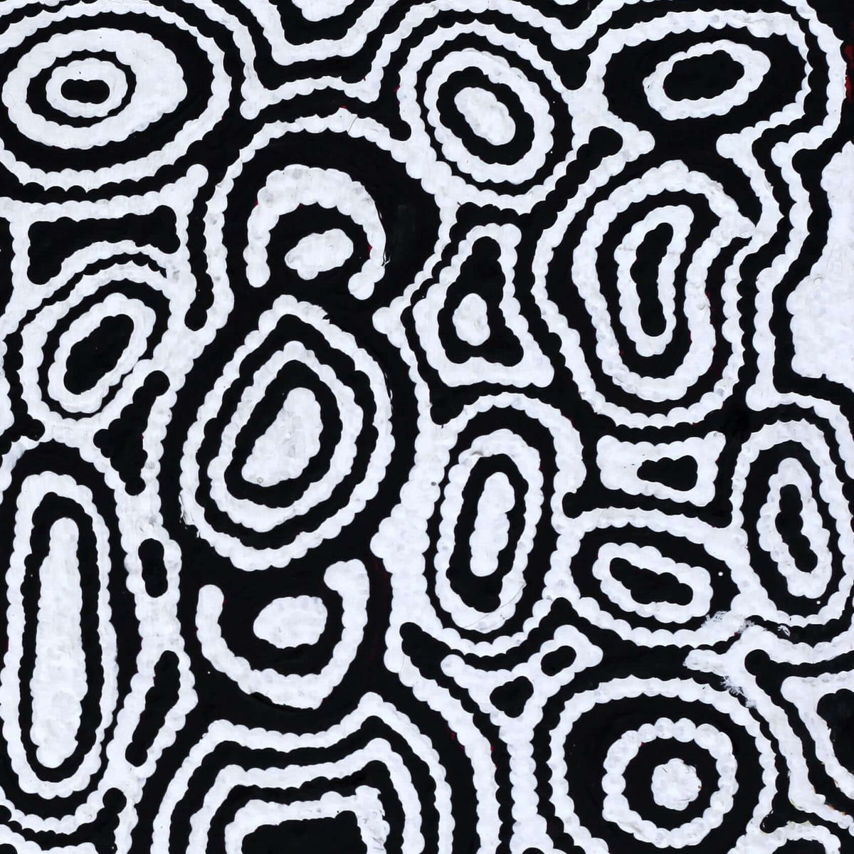 Aboriginal Artwork by Amelia Napaljarri Brown, Pikilyi Jukurrpa (Dreaming), 30x30cm