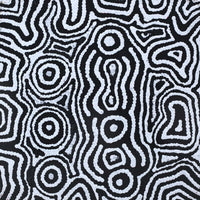 Aboriginal Artwork by Amelia Napaljarri Brown, Pikilyi Jukurrpa (Vaughn Springs Dreaming), 30x30cm