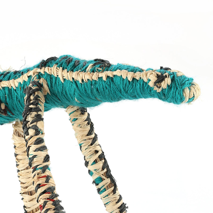 Aboriginal Artwork by Amy Yilpi - Tinka (Goanna) Tjanpi Sculpture