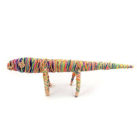 Aboriginal Artwork by Amy Yilpi - Tinka (Goanna) Tjanpi Sculpture