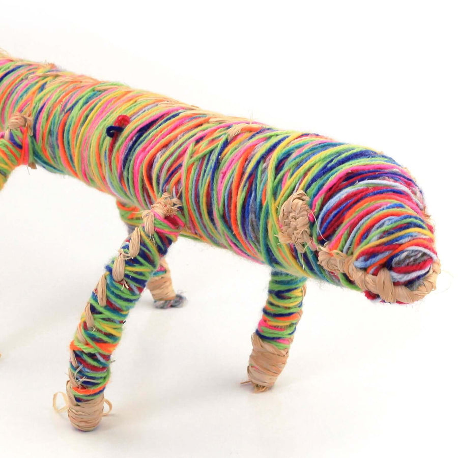 Aboriginal Artwork by Amy Yilpi - Tinka (Goanna) Tjanpi Sculpture