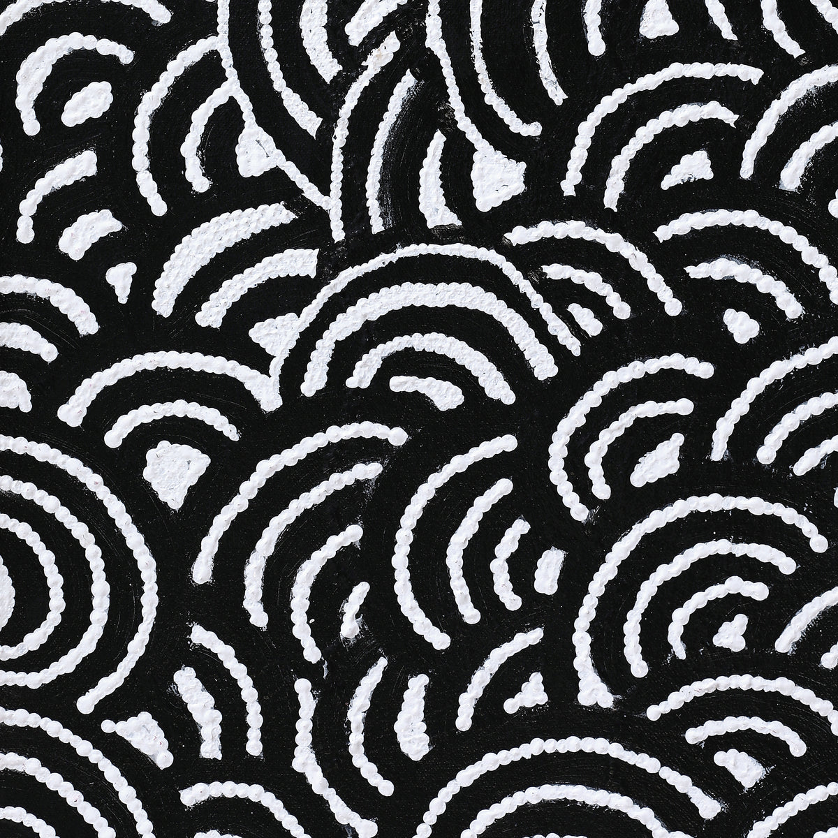 Aboriginal Art by Andrea Nungarrayi Wilson, Lukarrara Jukurrpa, 61x30cm - ART ARK®