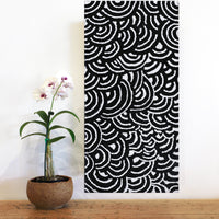 Aboriginal Artwork by Andrea Nungarrayi Wilson, Lukarrara Jukurrpa, 61x30cm