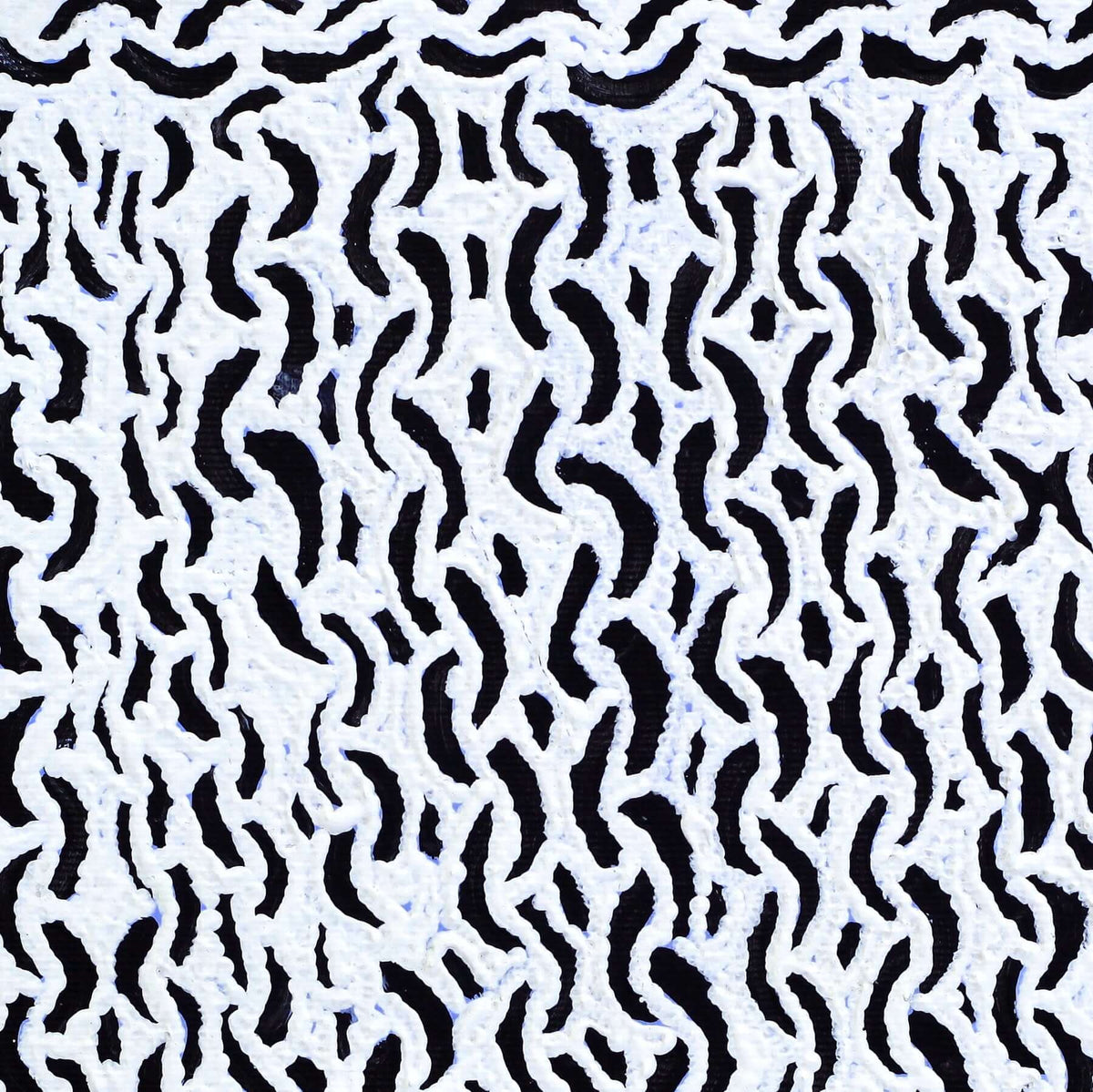 Aboriginal Artwork by Andrea Nungarrayi Wilson, Lukarrara Jukurrpa, 30x30cm