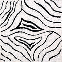Aboriginal Artwork by Andrea Nungarrayi Wilson, Yurrampi Jukurrpa (Honey Ant Dreaming), 30x30cm