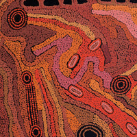 Aboriginal Artwork by Angela Watson, Malara, 91x61cm