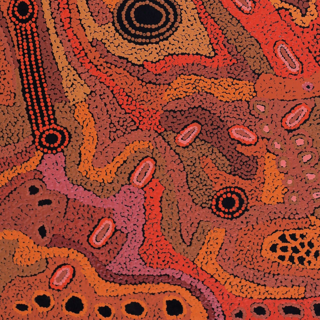 Aboriginal Art by Angela Watson, Malara, 91x61cm - ART ARK®